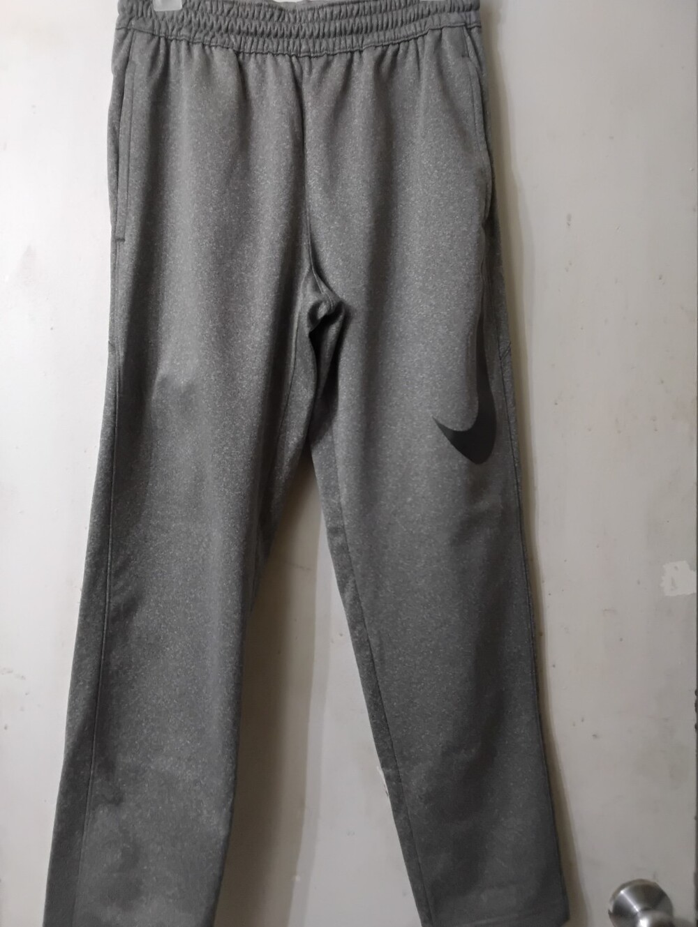 Men's Gray Athletic Sweatpants - Branded Performance Sz Small